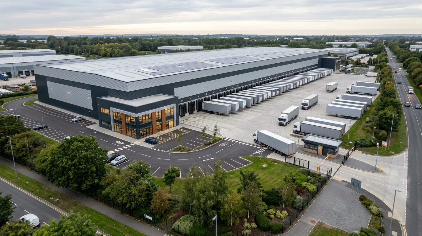 Logistics CGI Hero Image Process Breakdown