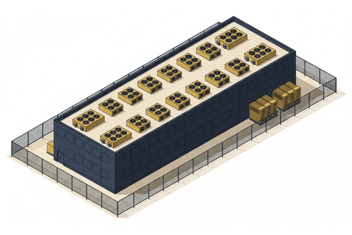 UK hyperscale data centre illustration