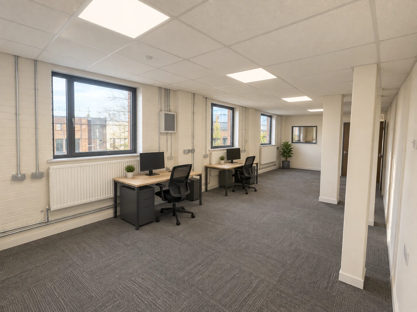 Proposed refurbished office CGI