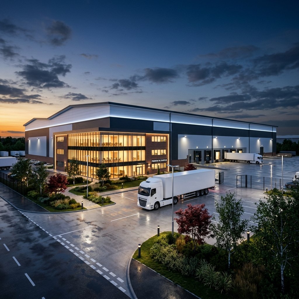 Leasing Pack CGI showing premium logistics hero shot